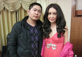 广州bb电子与明星合影