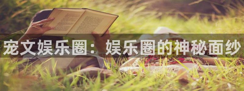 bb电子哪个游戏好赢钱：宠文娱乐圈：娱乐圈的神秘面纱